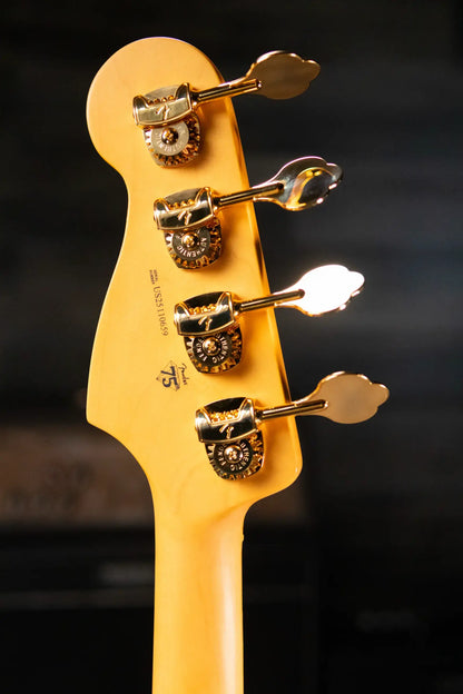 Fender 75th Anniversary American Professional PJ Bass - 2-Color Sunburst with Hardshell Case