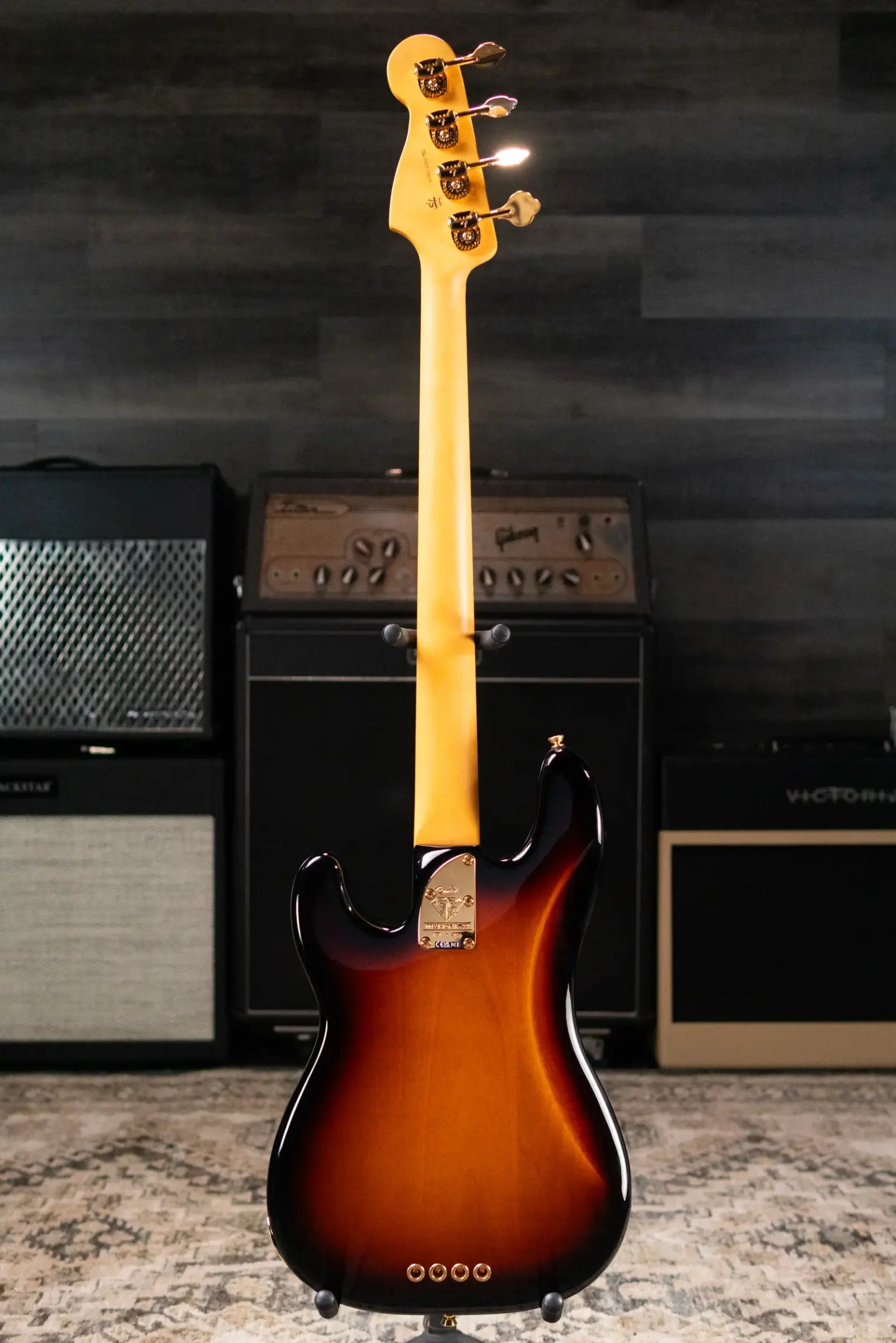Fender 75th Anniversary American Professional PJ Bass - 2-Color Sunburst with Hardshell Case