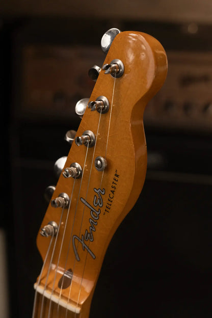 Fender 75th Anniversary Vintera Road Worn 1951 Telecaster Electric Guitar - Butterscotch Blonde with Hardshell Case