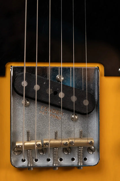 Fender 75th Anniversary Vintera Road Worn 1951 Telecaster Electric Guitar - Butterscotch Blonde with Hardshell Case