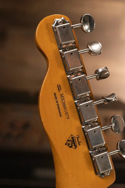 Fender 75th Anniversary Vintera Road Worn 1951 Telecaster Electric Guitar - Butterscotch Blonde with Hardshell Case