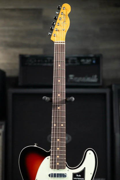 Fender Limited Edition Vintera III Early '60s Custom Telecaster Electric Guitar - 3-Color Sunburst with Gig Bag