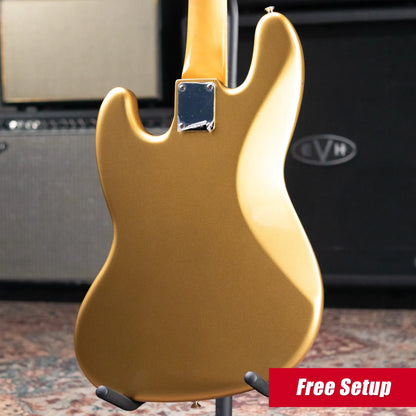 Fender Vintera III Early '60s Jazz Bass - Aztec Gold with Gig Bag