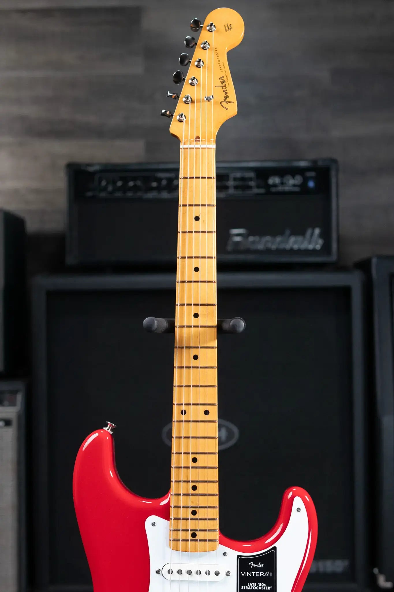 Fender Vintera III Late '50s Stratocaster Electric Guitar - Dakota Red with Gig Bag