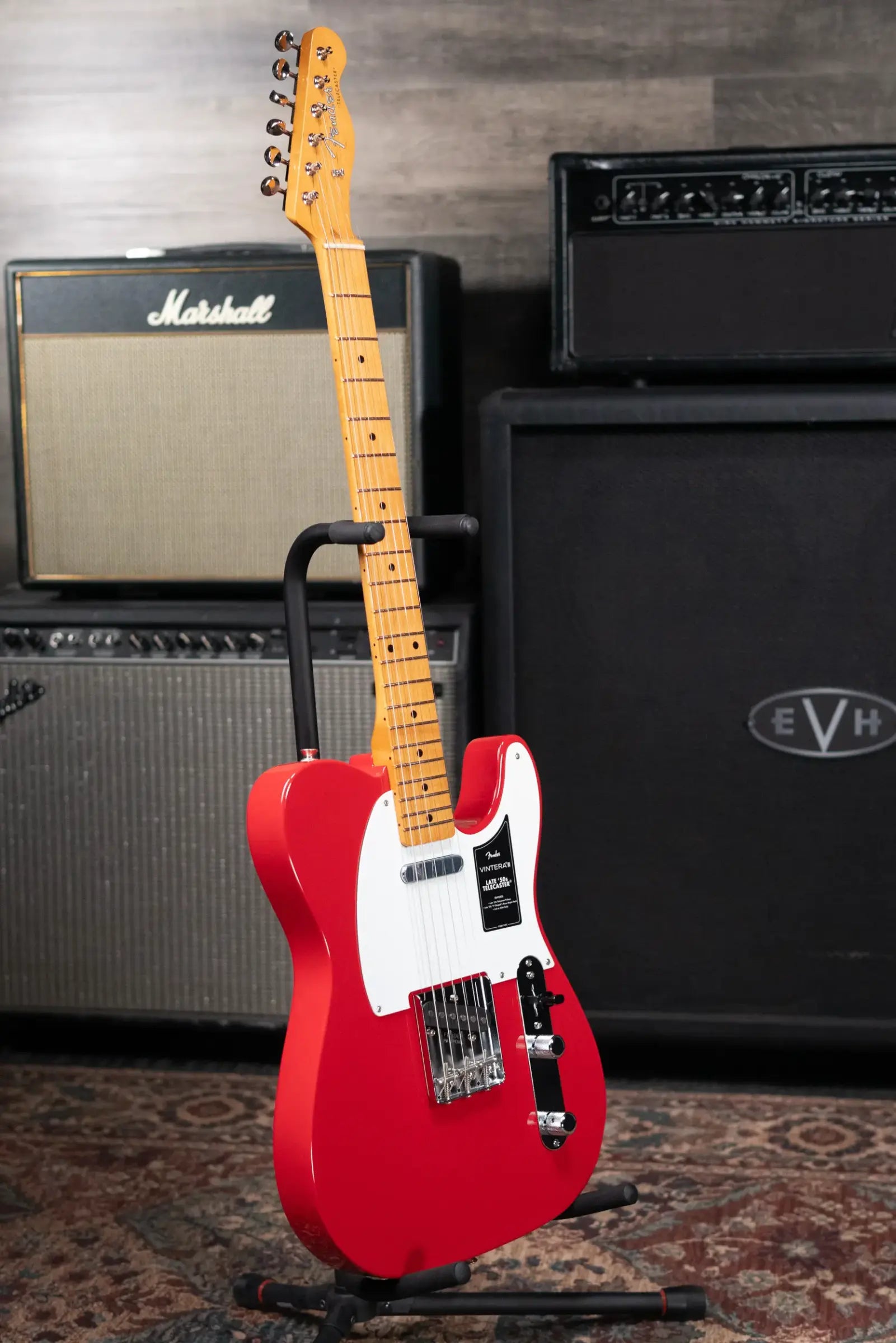 Fender Vintera III Late '50s Telecaster Electric Guitar - Dakota Red with Gig Bag