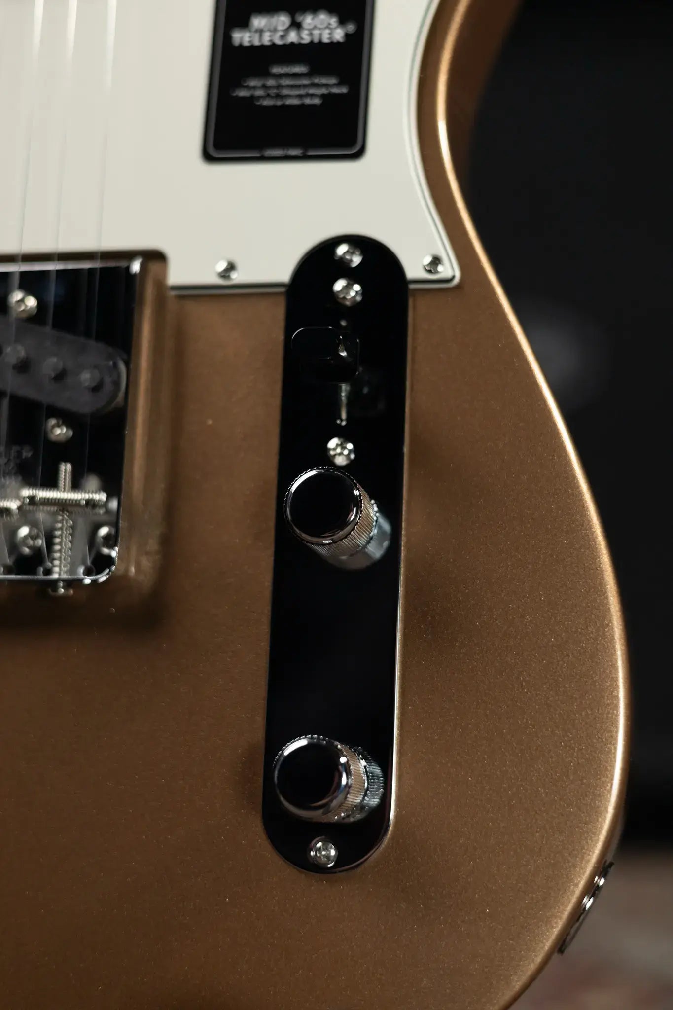 Fender Vintera III Mid '60s Telecaster Electric Guitar - Firemist Gold with Gig Bag