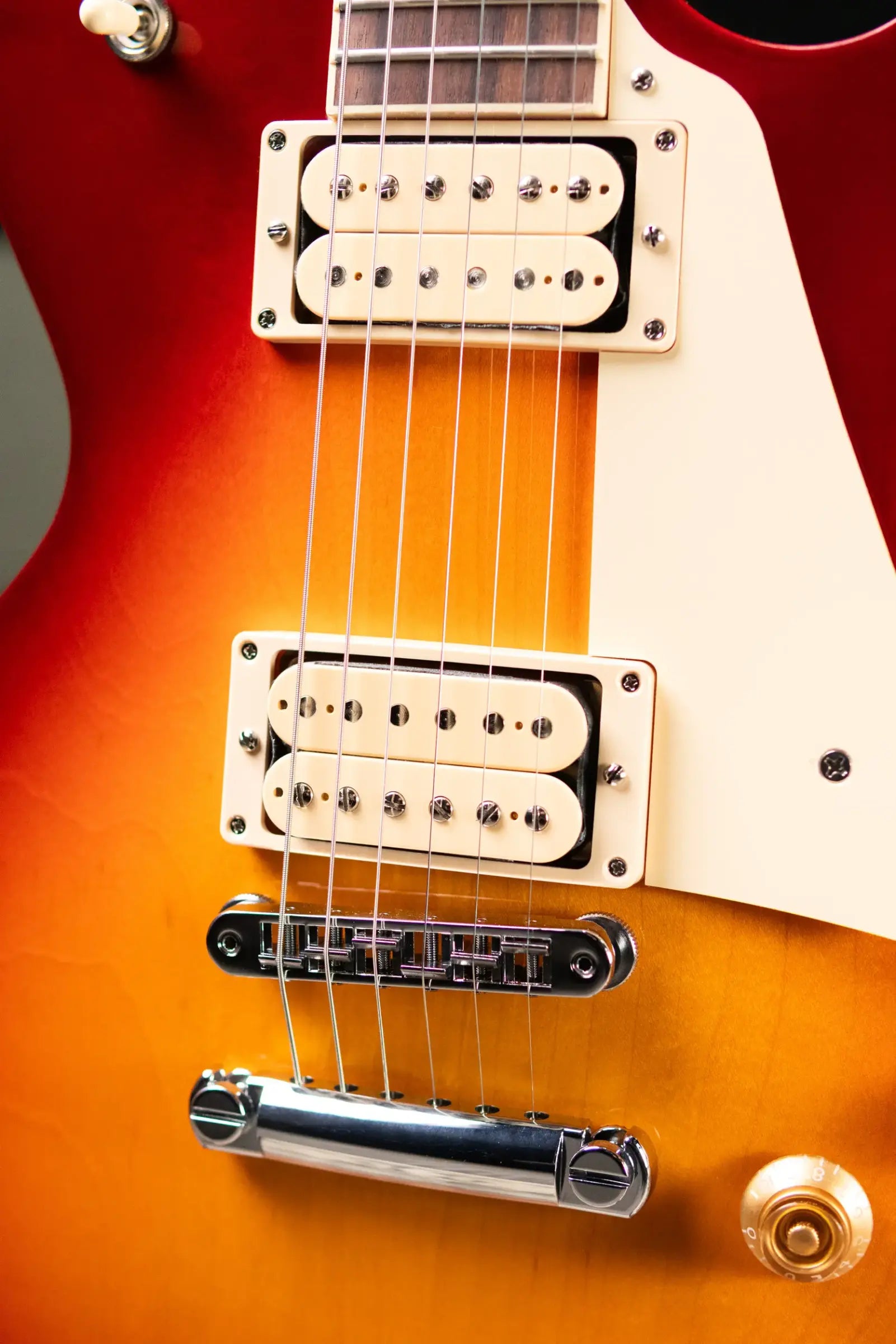 Gibson Les Paul Studio Double Trouble Electric Guitar - Cherry Sunburst with Gig Bag