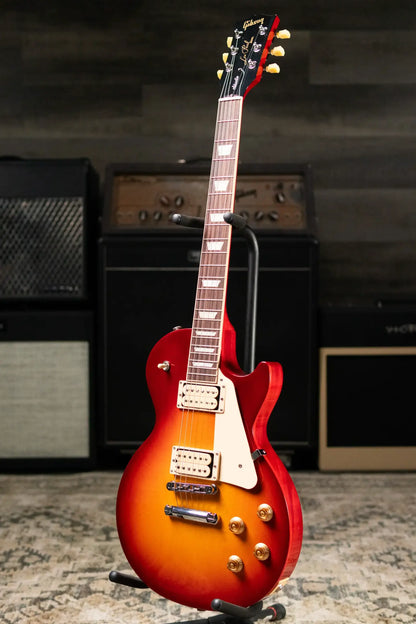 Gibson Les Paul Studio Double Trouble Electric Guitar - Cherry Sunburst with Gig Bag