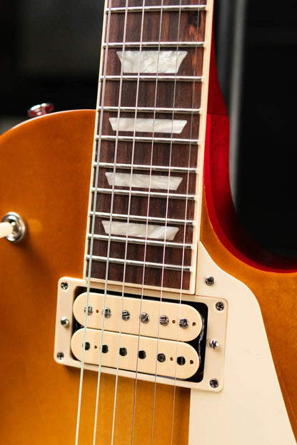 Gibson Les Paul Studio Double Trouble Electric Guitar - Dirty Lemon Burst/Cherry Back with Gig Bag