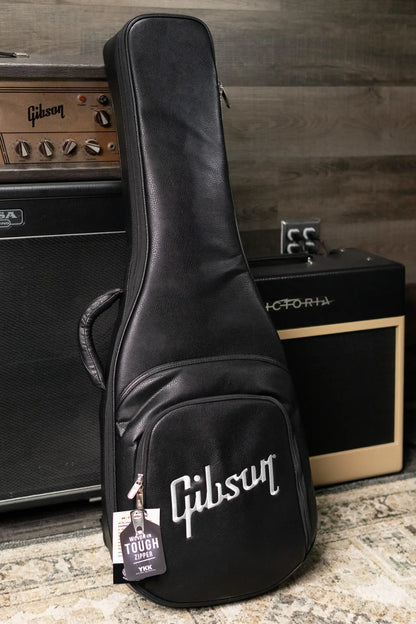 Gibson Les Paul Studio Double Trouble Electric Guitar - Dirty Lemon Burst/Cherry Back with Gig Bag