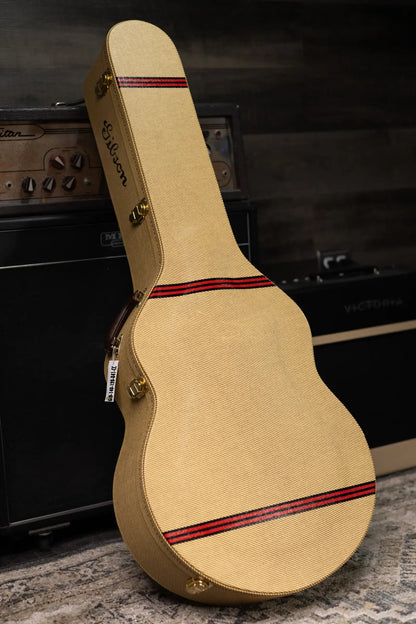 Gibson Century Collection J-185 12-Fret Acoustic Guitar - Ebony with Hardshell Case