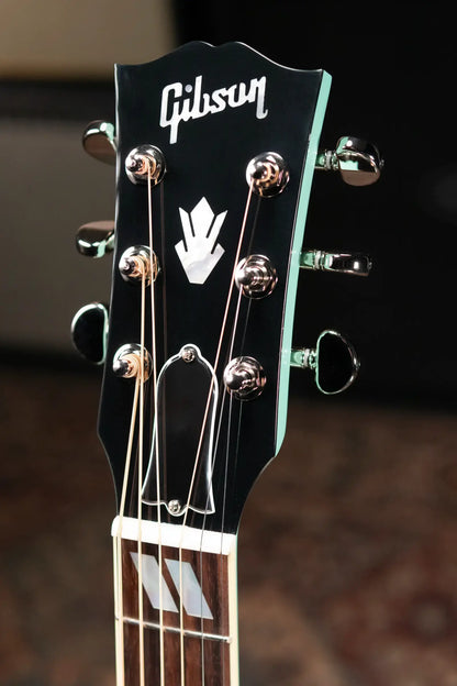 Gibson Hummingbird Standard Dreadnought Acoustic/Electric Guitar - Southwestern Turquoise with Hardshell Case