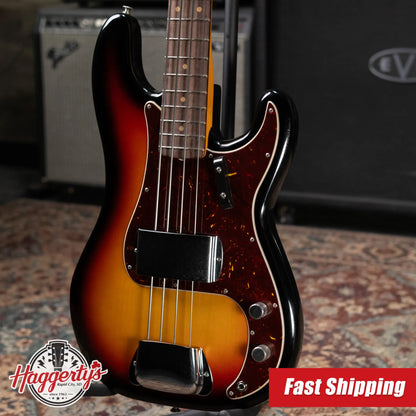 Fender James Jamerson 1962 Precision Bass - 3-Tone Sunburst with Hardshell Case