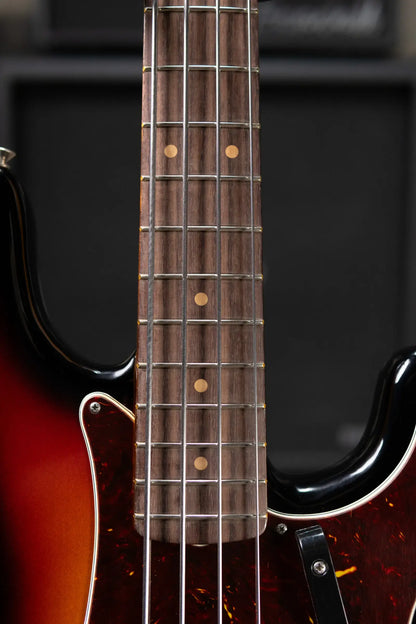 Fender James Jamerson 1962 Precision Bass - 3-Tone Sunburst with Hardshell Case