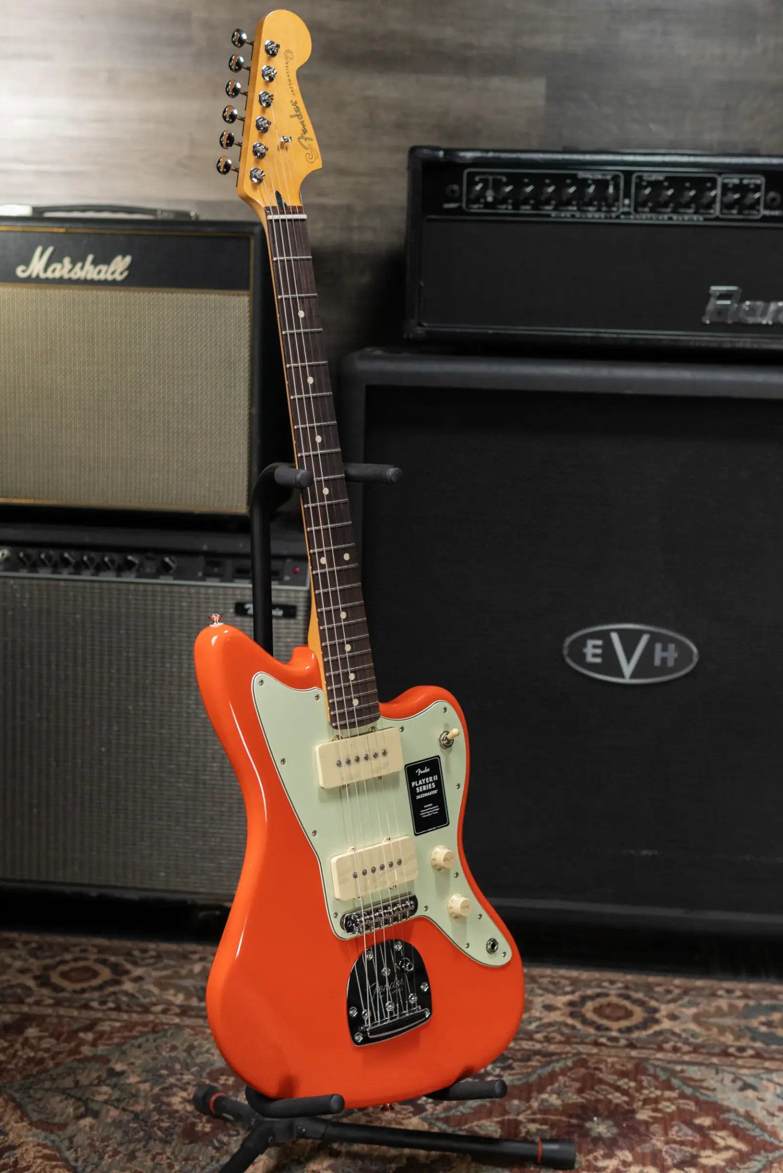 Fender Player II Jazzmaster Electric Guitar - Rallye Orange
