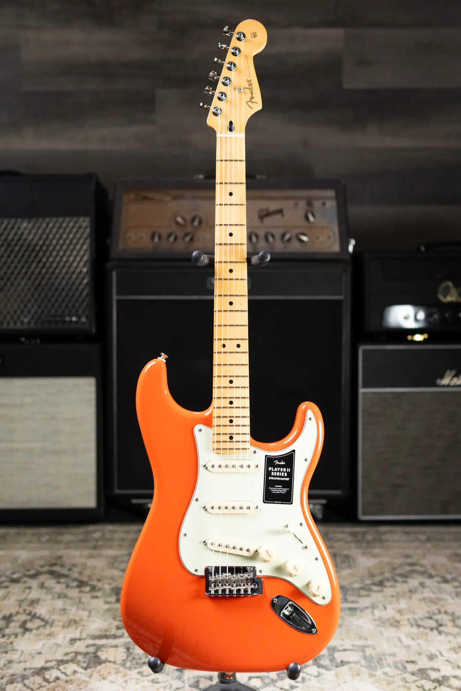 Fender Player II Stratocaster Electric Guitar - Rallye Orange
