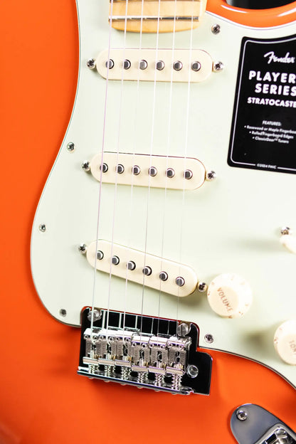 Fender Player II Stratocaster Electric Guitar - Rallye Orange