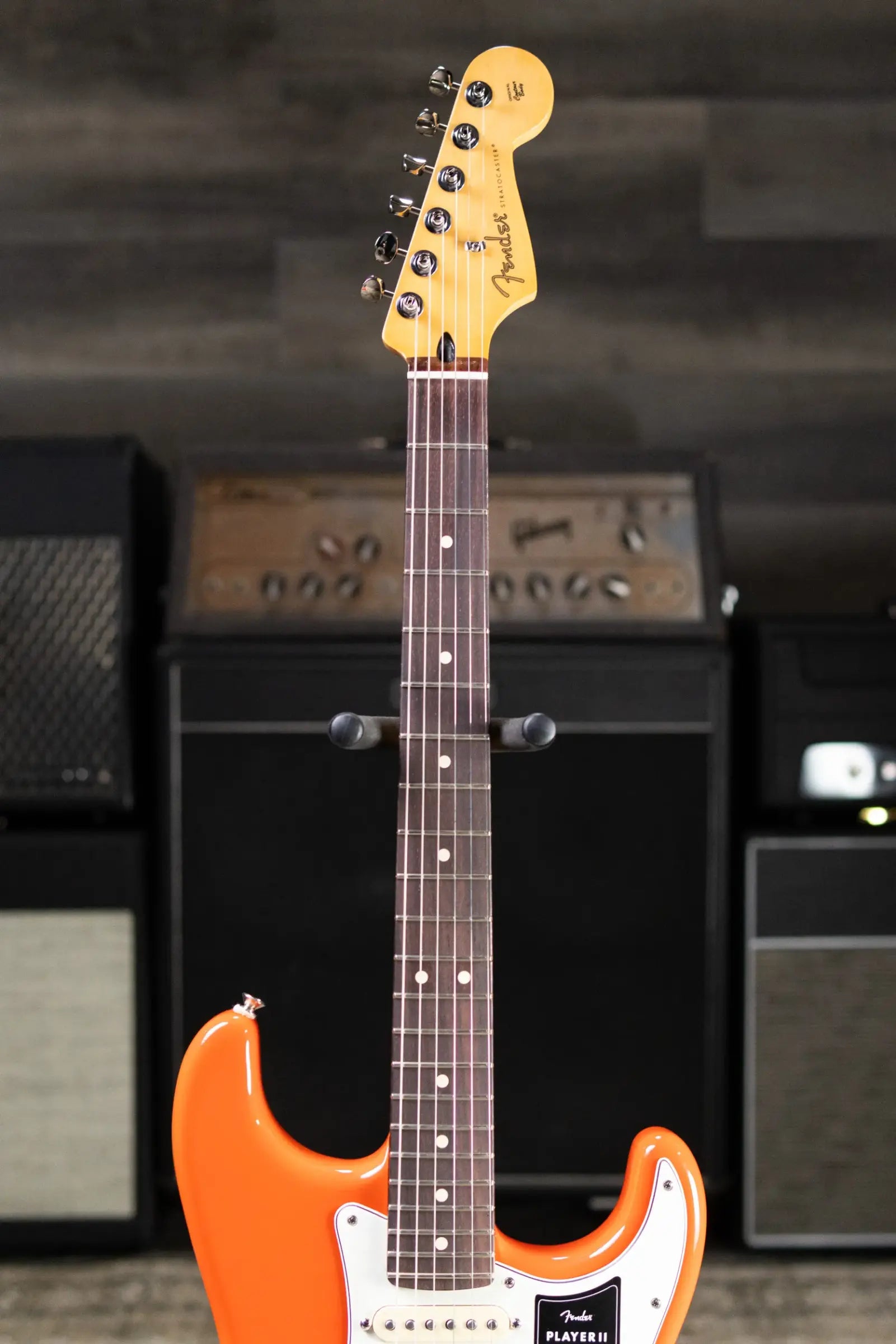 Fender Player II Stratocaster HSS Electric Guitar - Rallye Orange