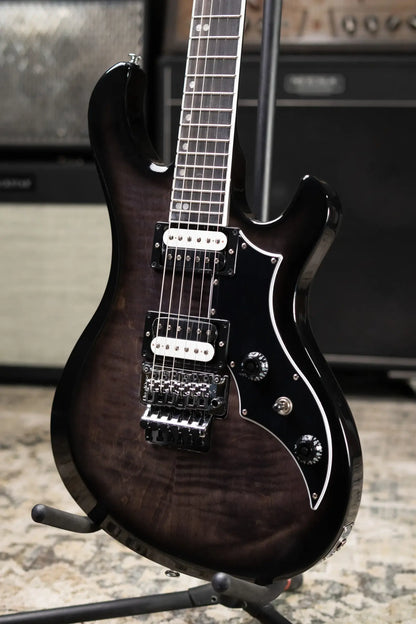 Gibson Victory Floyd Rose Electric Guitar - Translucent Ebony Burst with Hardshell Case