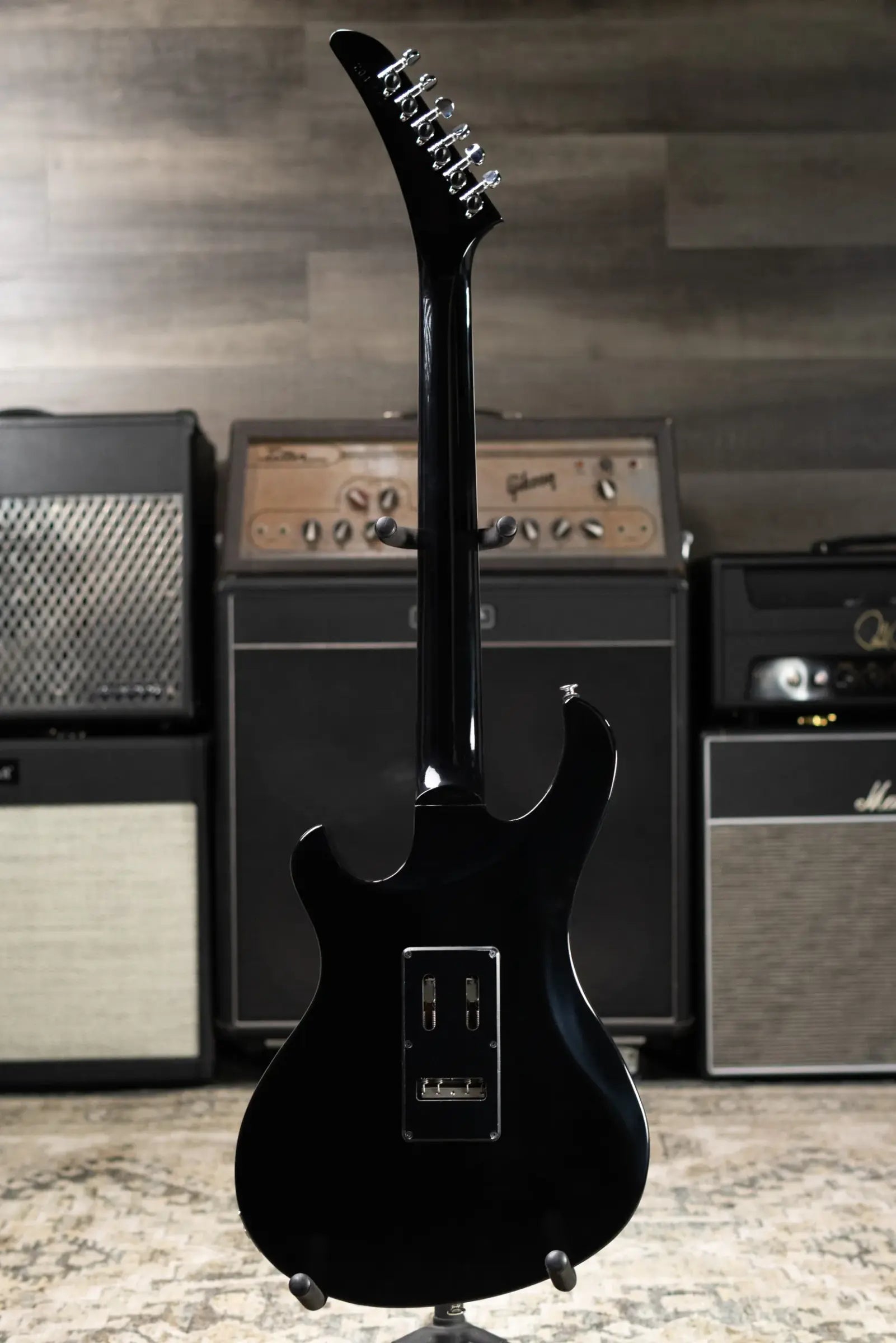 Gibson Victory Floyd Rose Electric Guitar - Translucent Ebony Burst with Hardshell Case