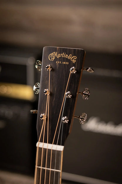 Martin OM-35 Inception Acoustic Guitar - Dark Toasted Burst with Hardshell Case