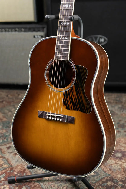 Gibson Advanced Jumbo Anniversary Limited Edition Acoustic/Electric Guitar - Cremona Burst with Hardshell Case
