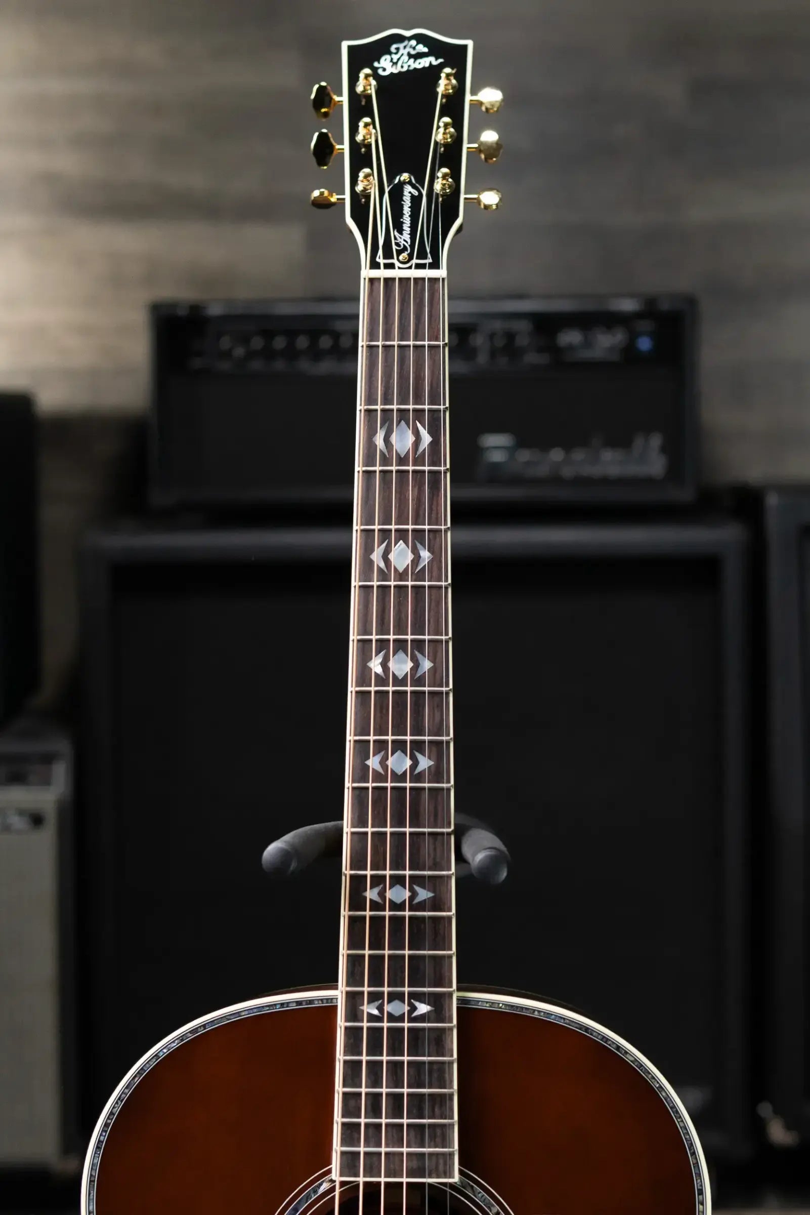 Gibson Advanced Jumbo Anniversary Limited Edition Acoustic/Electric Guitar - Cremona Burst with Hardshell Case