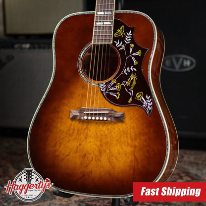 Gibson Hummingbird Anniversary Limited Edition Acoustic/Electric Guitar - Cremona Burst with Hardshell Case