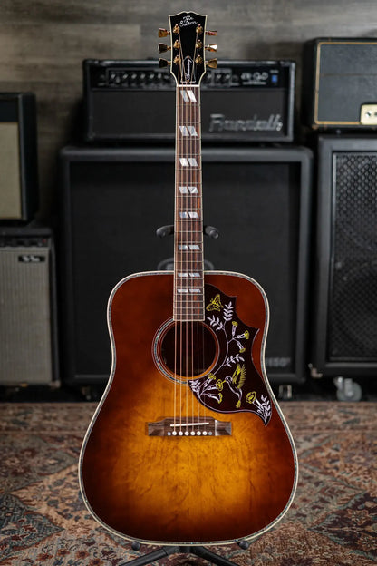 Gibson Hummingbird Anniversary Limited Edition Acoustic/Electric Guitar - Cremona Burst with Hardshell Case