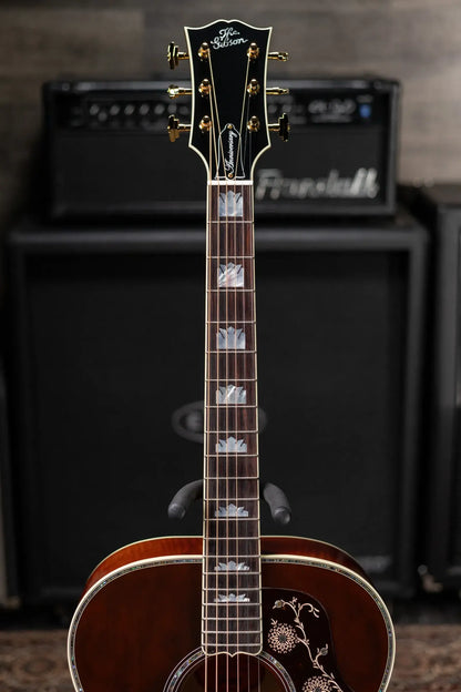 Gibson SJ-200 Anniversary Limited Edition Acoustic/Electric Guitar - Cremona Burst with Hardshell Case