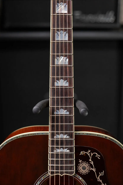 Gibson SJ-200 Anniversary Limited Edition Acoustic/Electric Guitar - Cremona Burst with Hardshell Case