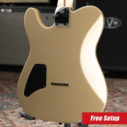 Fender Limited Edition Jim Root Telecaster Electric Guitar - Shoreline Gold with Hardshell Case