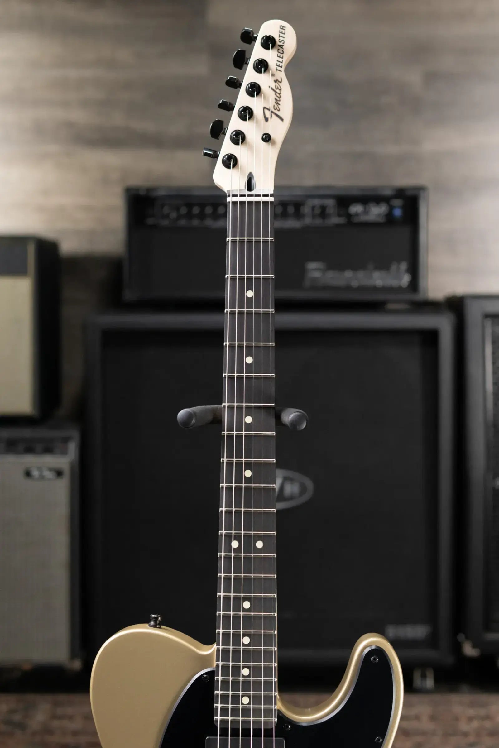 Fender Limited Edition Jim Root Telecaster Electric Guitar - Shoreline Gold with Hardshell Case