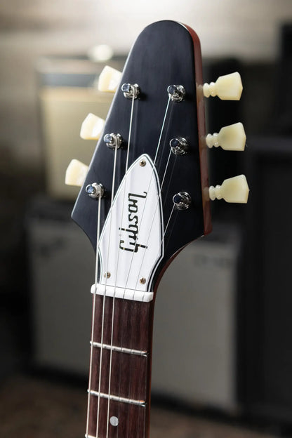 Gibson Custom Shop 1971 Flying V Medallion Reissue Electric Guitar - Medallion Cherry with Hardshell Case