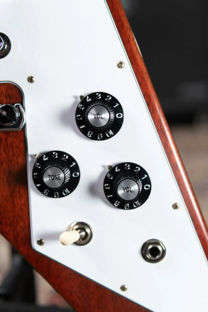Gibson Custom Shop 1971 Flying V Medallion Reissue Electric Guitar - Medallion Cherry with Hardshell Case