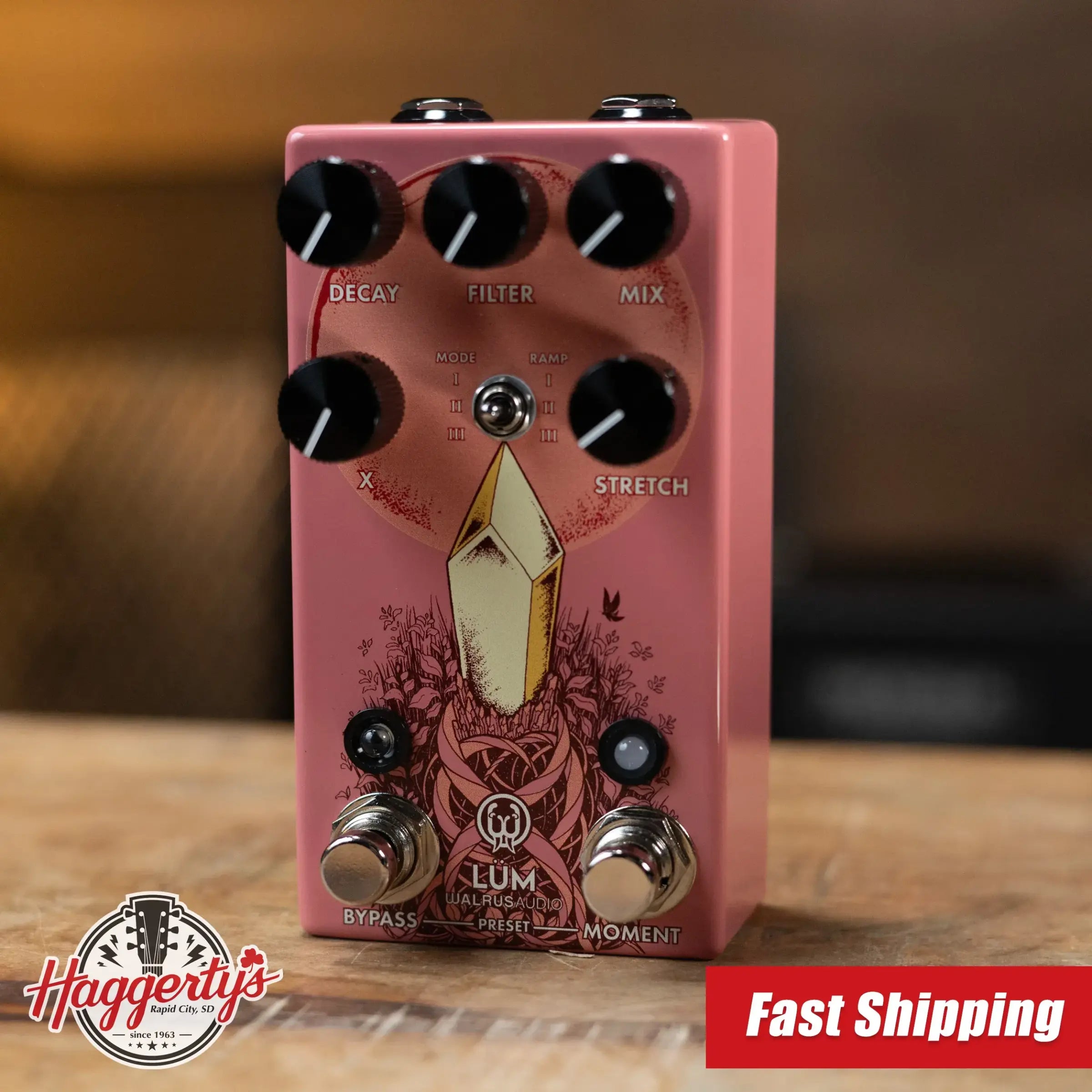 Walrus Audio Lum Texture Engine Pedal - Guava