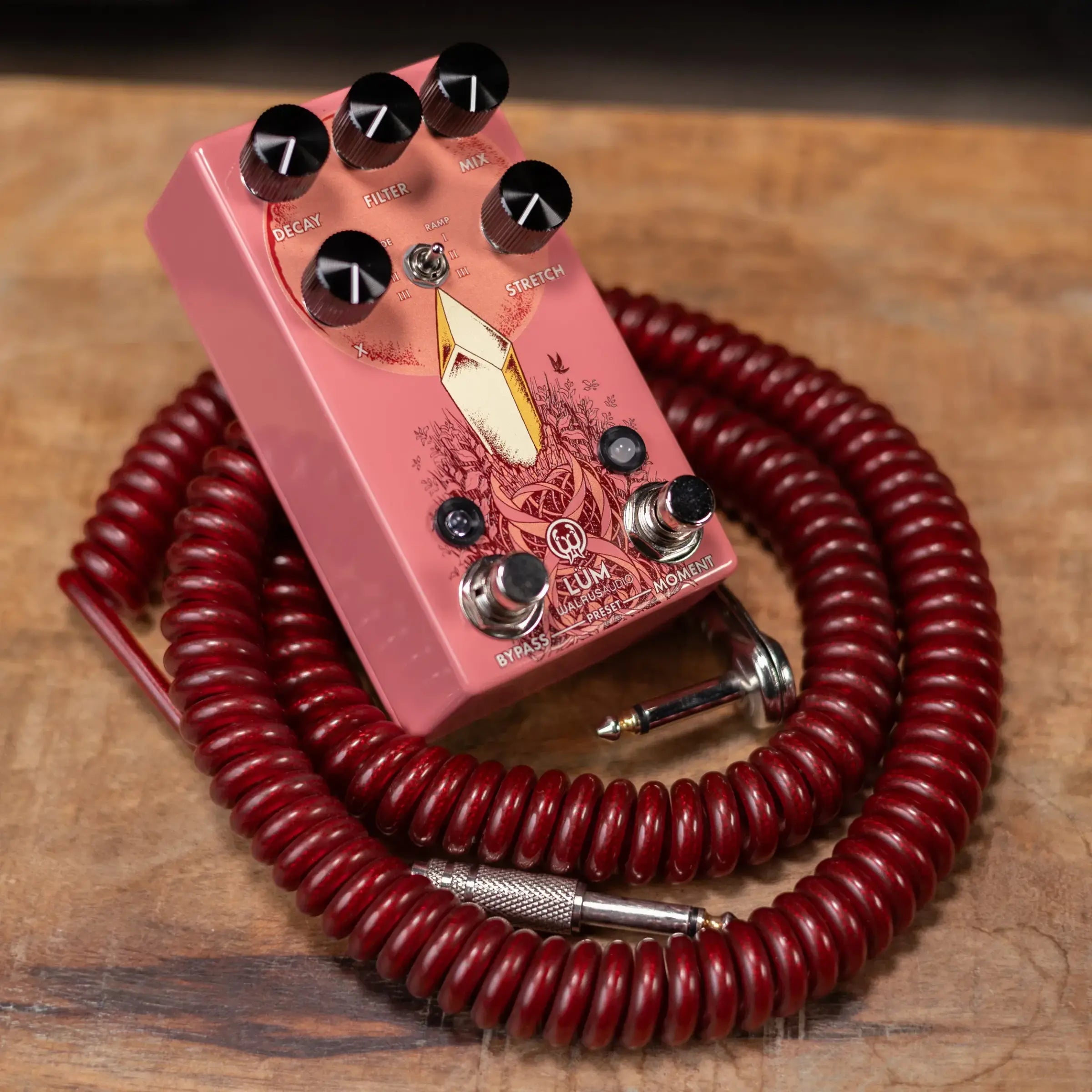 Walrus Audio Lum Texture Engine Pedal - Guava