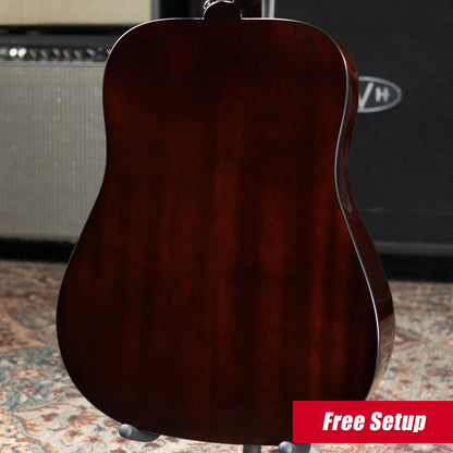 Epiphone Eric Church Signature Hummingbird Dark Studio Acoustic/Electric Guitar - Cobra Burst with Hardshell Case