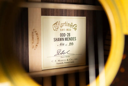 Martin 000-28 Shawn Mendes Signature Acoustic Guitar with Hardshell Case