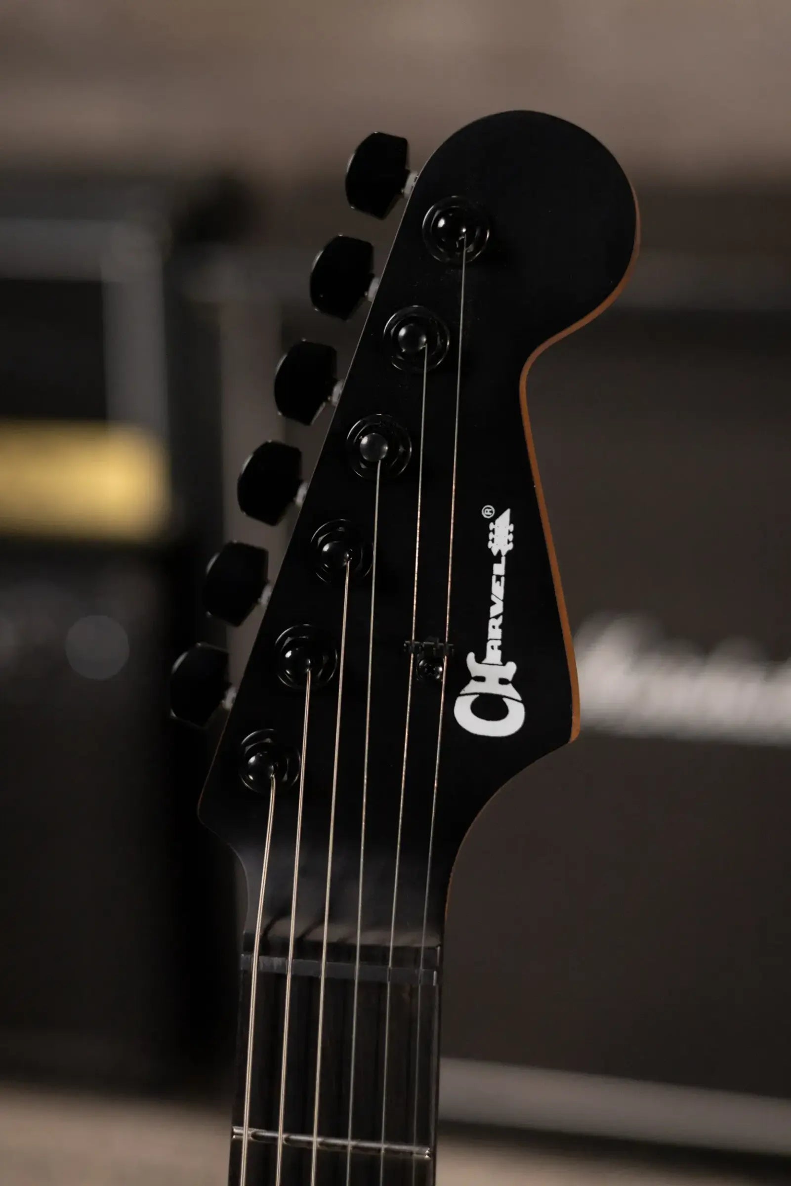 Charvel Pro-Mod Plus Dinky DK24 HH HT EB Ash Electric Guitar - Black Ash with Gig Bag