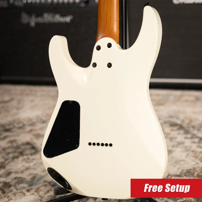 Charvel Pro-Mod Plus Dinky DK24 HH HT EB Electric Guitar - Chreme White with Gig Bag