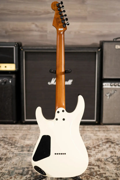 Charvel Pro-Mod Plus Dinky DK24 HH HT EB Electric Guitar - Chreme White with Gig Bag