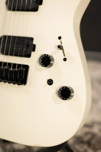 Charvel Pro-Mod Plus Dinky DK24 HH HT EB Electric Guitar - Chreme White with Gig Bag