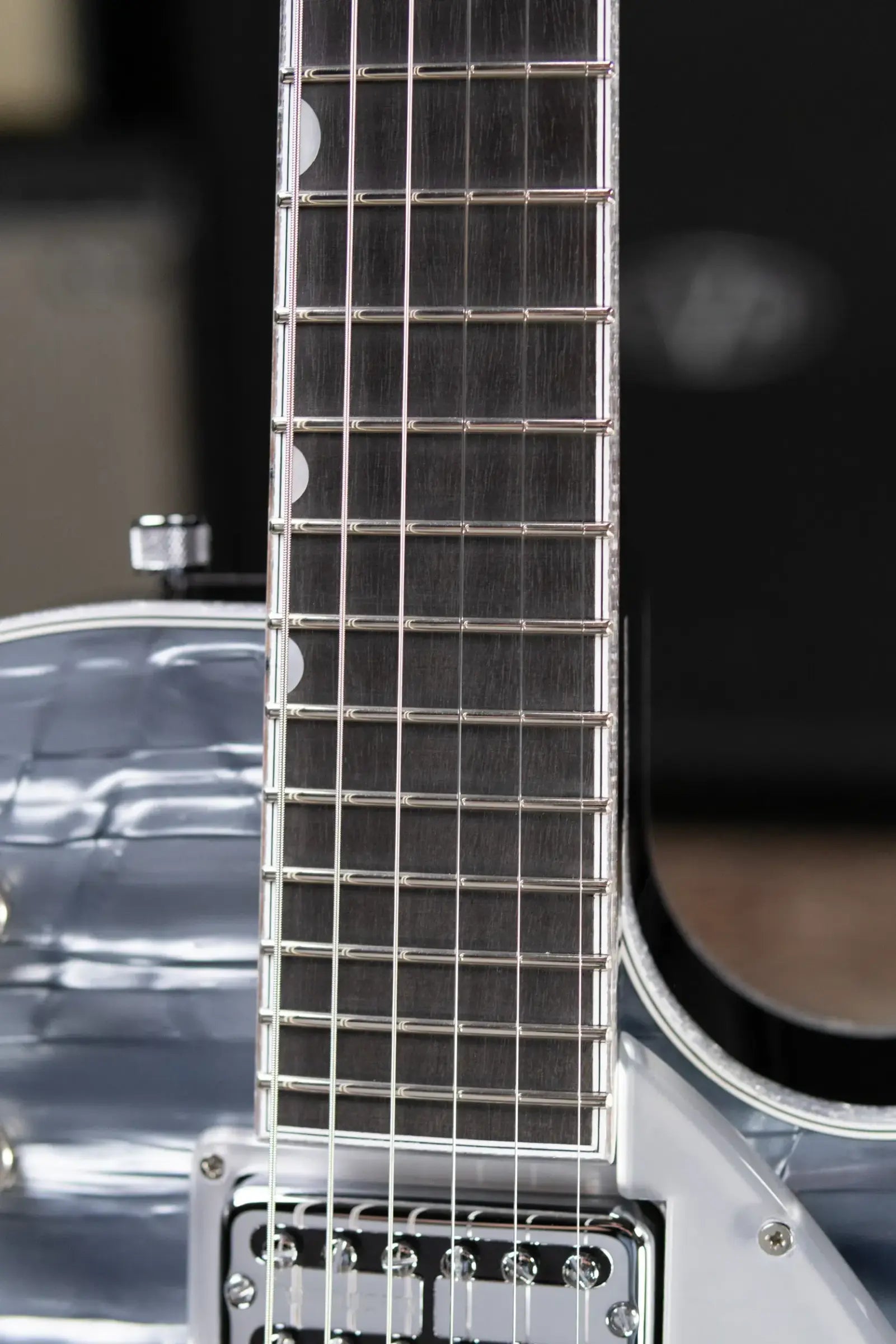 Gretsch G6134T Limited Edition Penguin with String-Thru Bigsby Electric Guitar - Light Blue Pearl with Hardshell Case