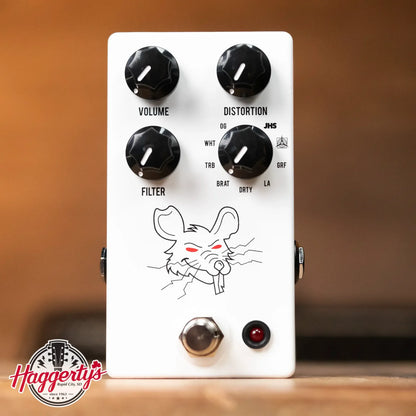 EMBARGO 8 19 new JHS Packrat White Distortion haggertys 01