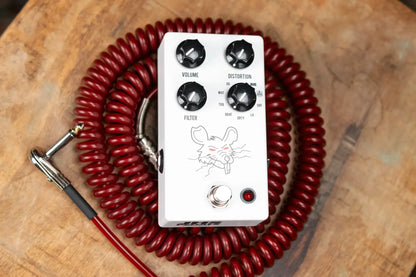 EMBARGO 8 19 new JHS Packrat White Distortion haggertys 8