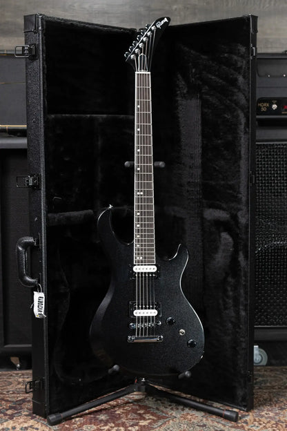 Gibson Victory Baritone Electric Guitar - Graphite Metallic with Hardshell Case