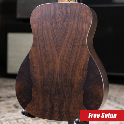 Martin LX2 Left-Handed Life is Good Acoustic/Electric Guitar with Gig Bag