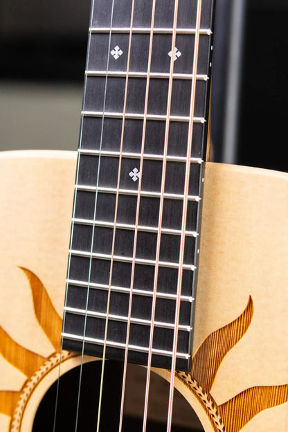 Martin LX2 Left-Handed Life is Good Acoustic/Electric Guitar with Gig Bag