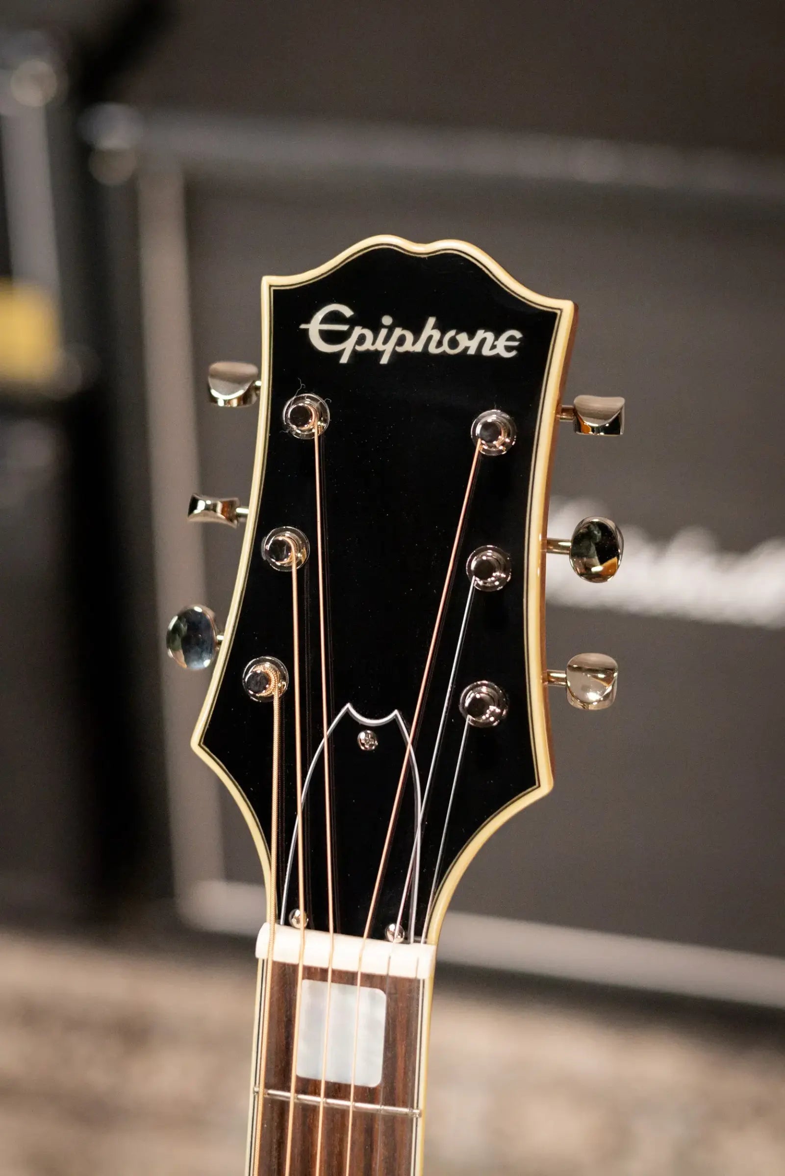 Epiphone Marcus King Signature El Dorado Acoustic/Electric Guitar - Natural with Hardshell Case